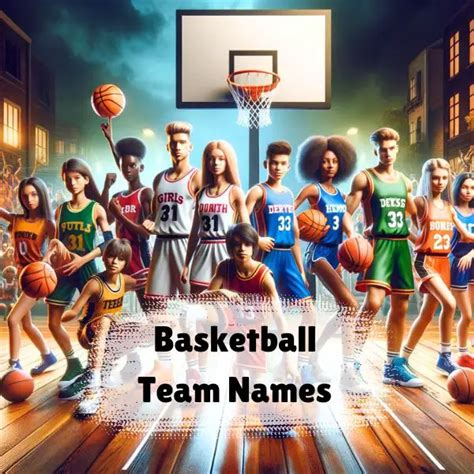 375 Awesome Basketball Team Names to Dominate the Court!.